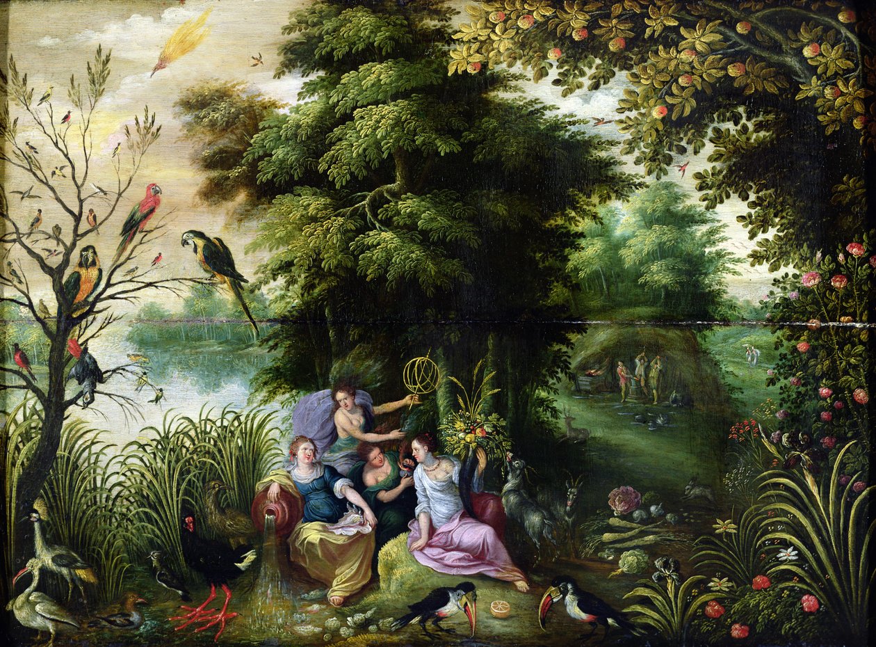 Les quatre éléments - Hendrik van the Elder Balen
