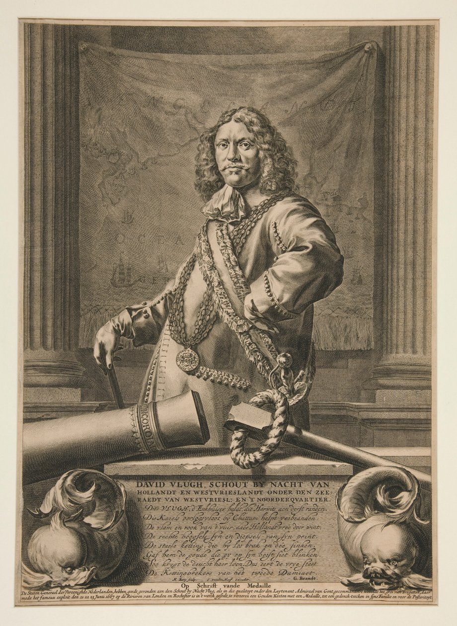 Portrait de David Vlugh - Hendrik Bary