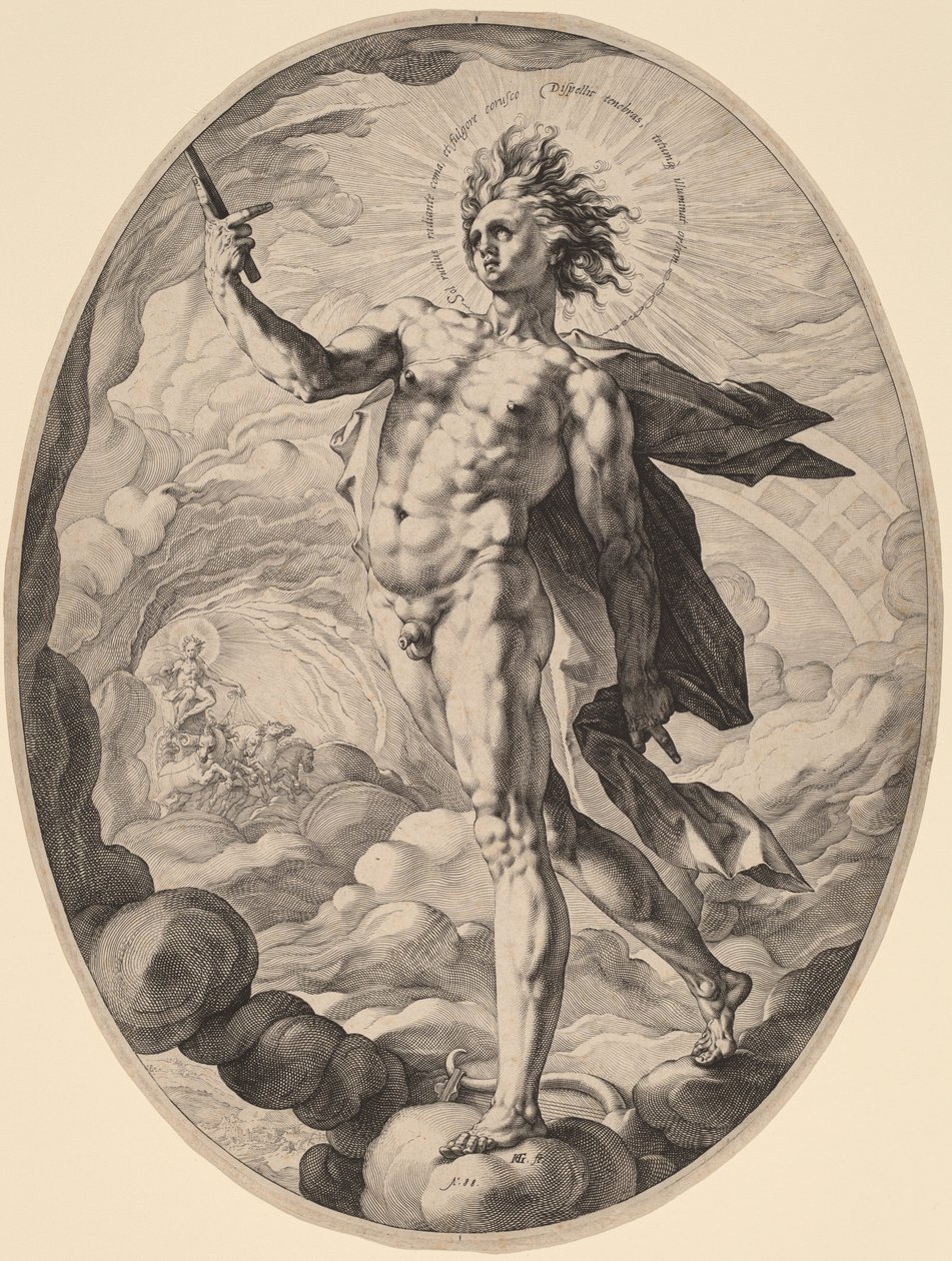 Apollon - Hendrik Goltzius