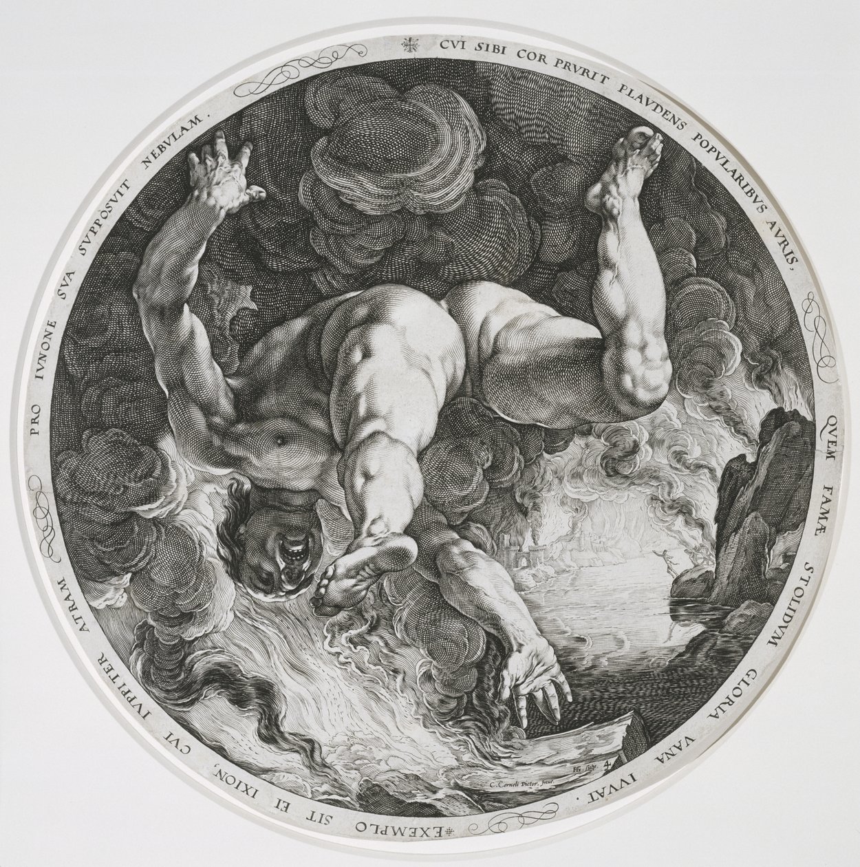 Ixion, 1588 - Hendrik Goltzius