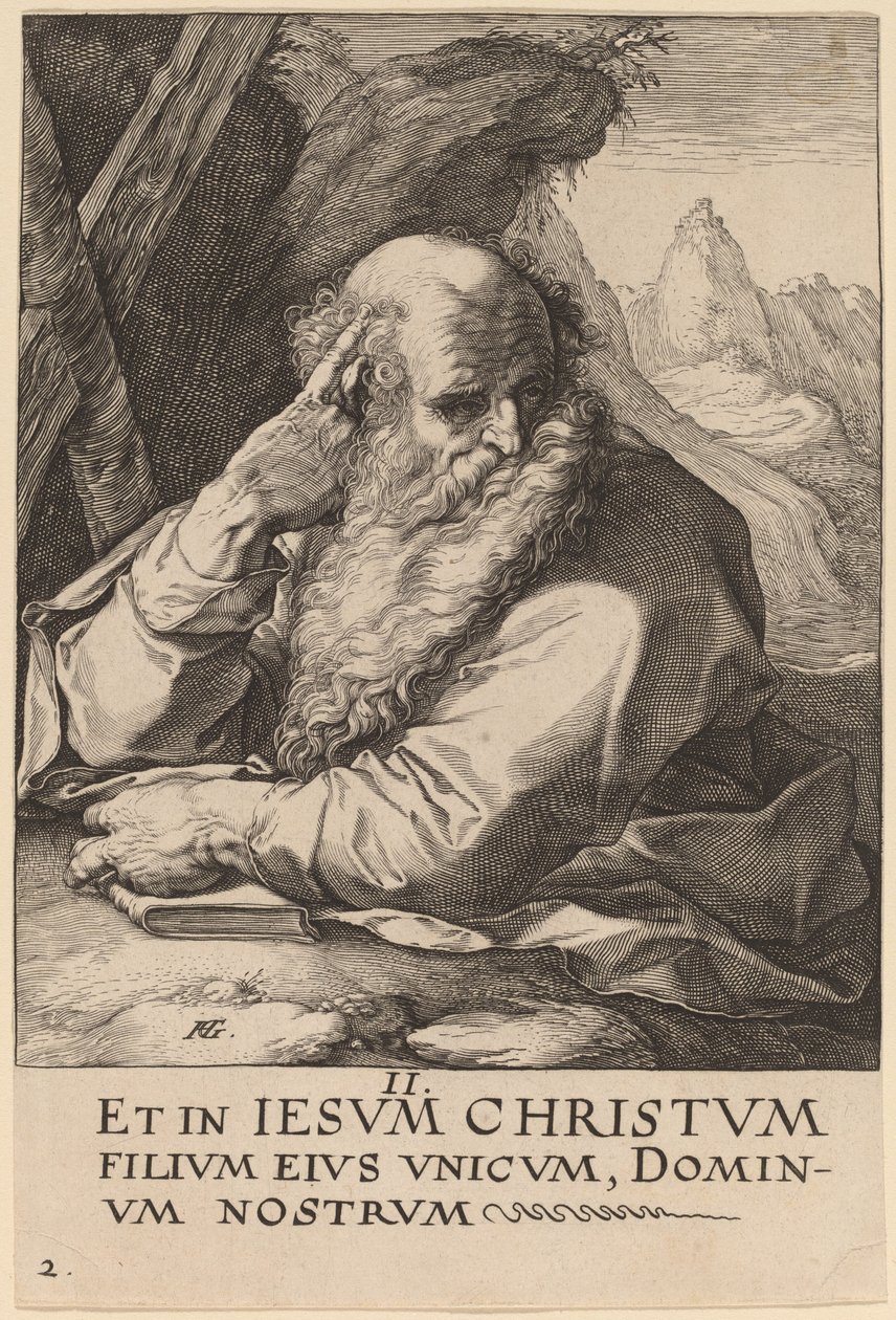 Saint André - Hendrik Goltzius