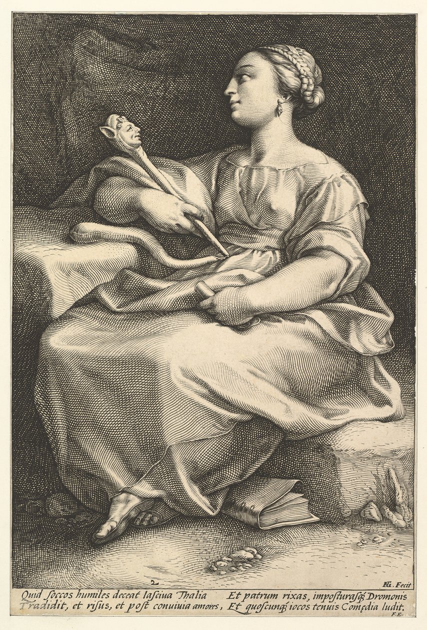 Thalia - Hendrik Goltzius