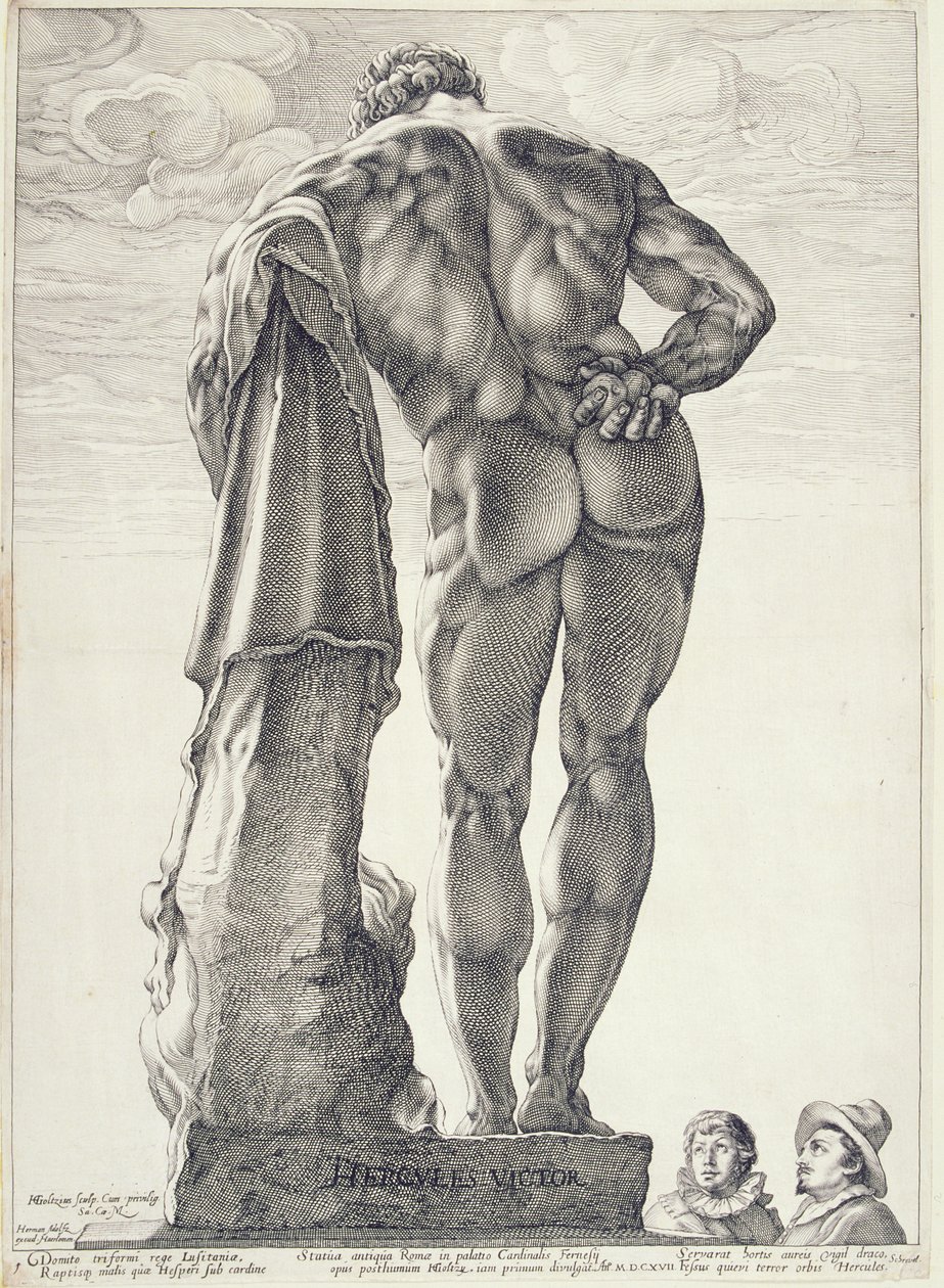 Le Hercule Farnèse, 1592 - Hendrik Goltzius