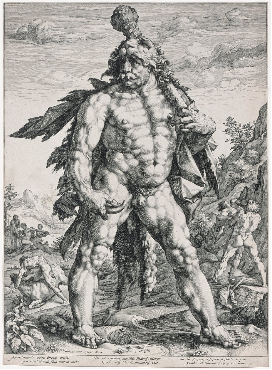 Le grand Hercule - Hendrik Goltzius
