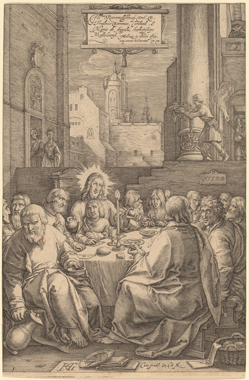 La Cène - Hendrik Goltzius