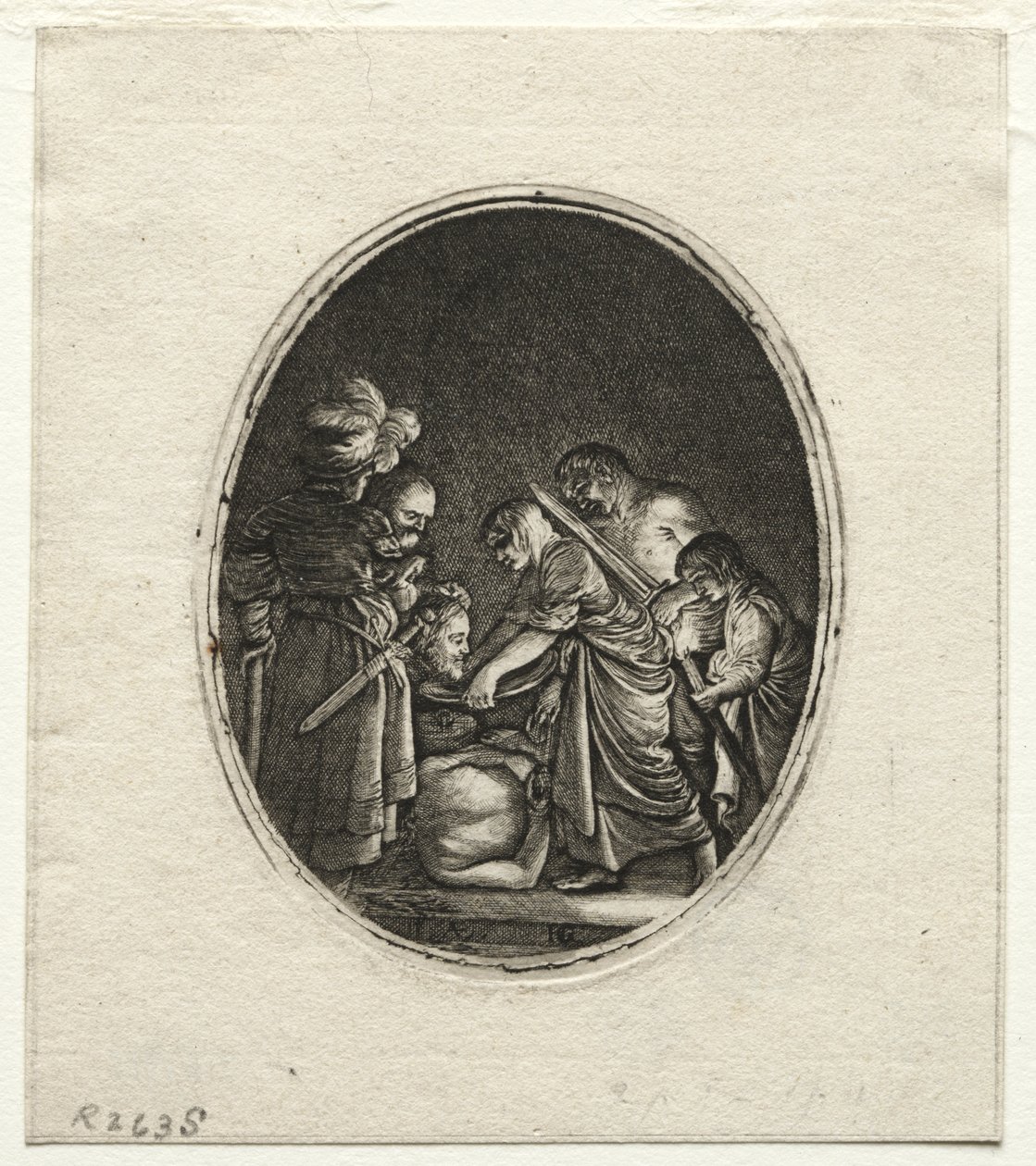La décapitation de Saint Jean-Baptiste - Hendrik Goudt