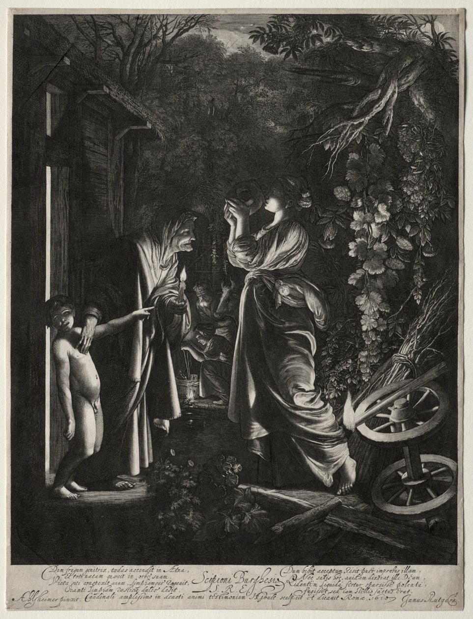 La moquerie de Cérès - Hendrik Goudt