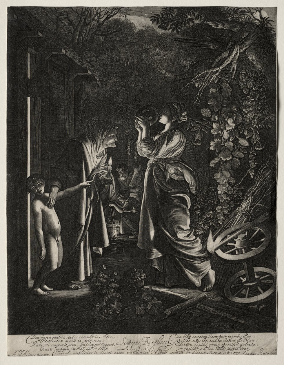 La moquerie de Cérès - Hendrik Goudt