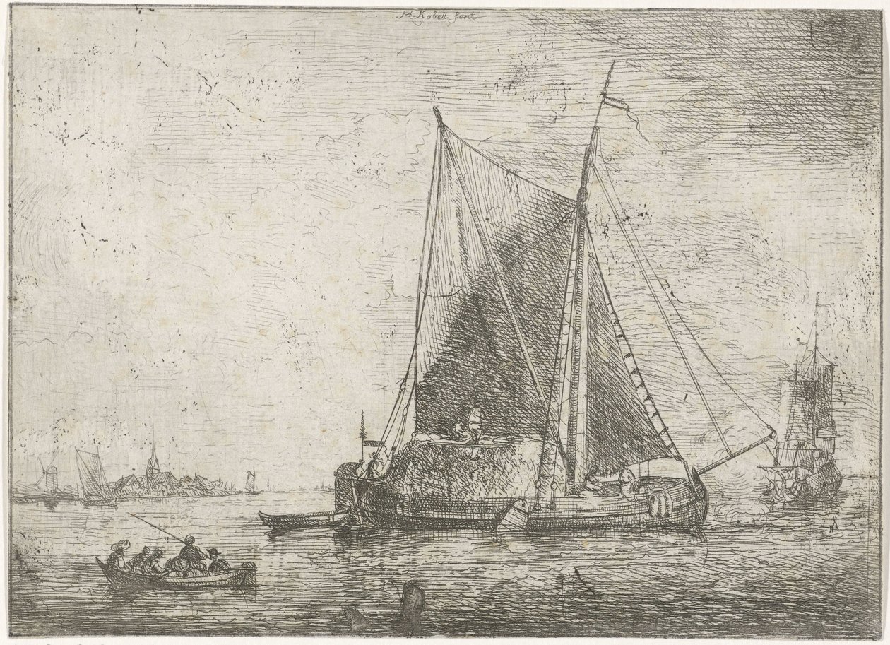 Bateau de foin - Hendrik Kobell