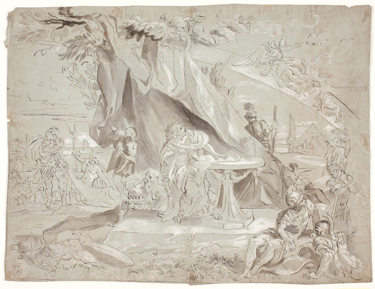 Composition allégorique - Hendrik Krock