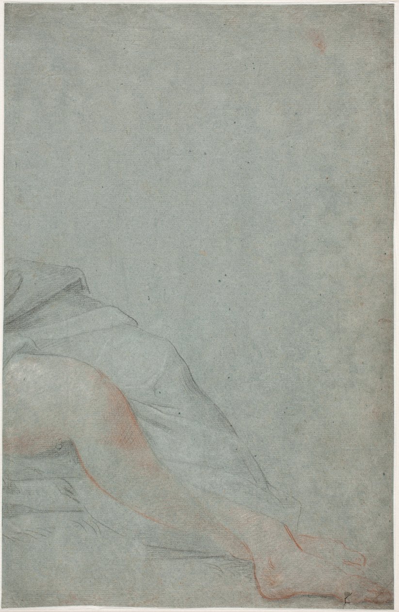Étude de jambes de femme assise - Hendrik Krock