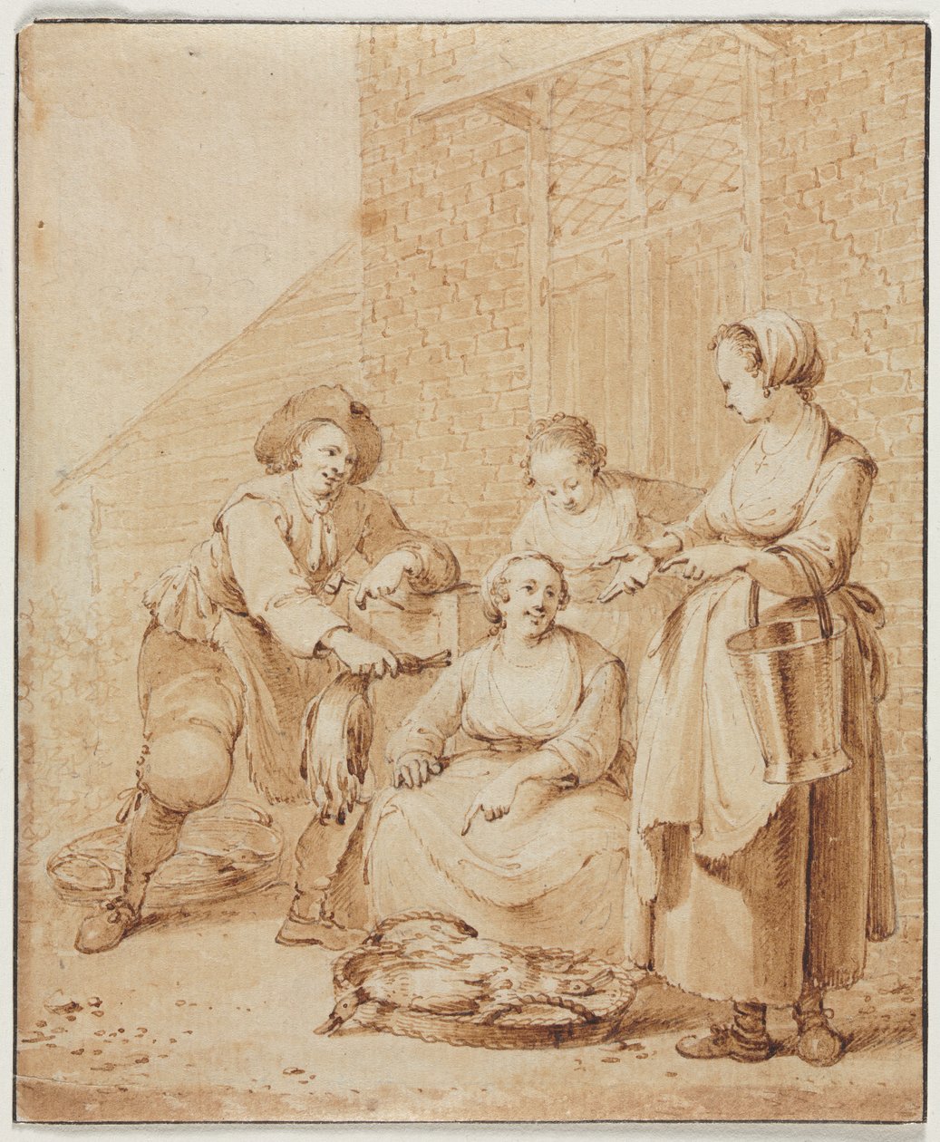La femme de la volaille - Hendrik Meijer