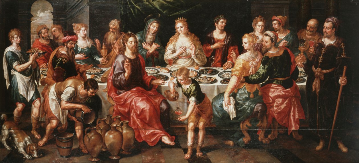 Les Noces de Cana - Hendrick de Clerck