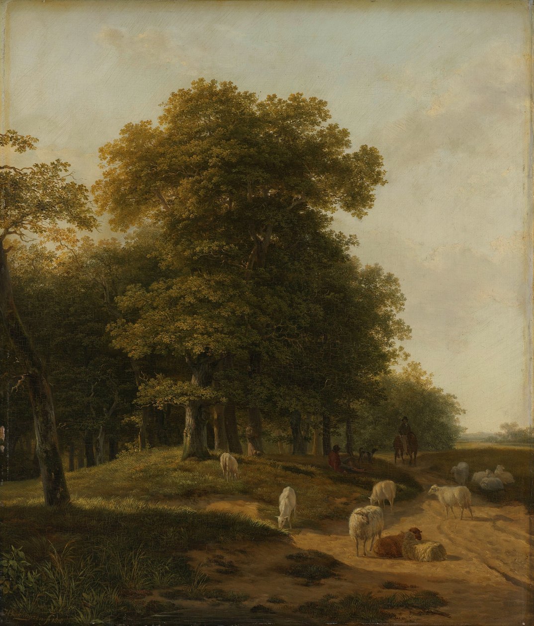 Paysage de Gelder - Hendrikus van de Sande Bakhuyzen
