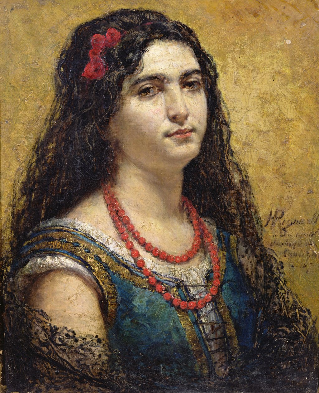 La Femme espagnole, 1870 - Henri Alexandre Georges Regnault