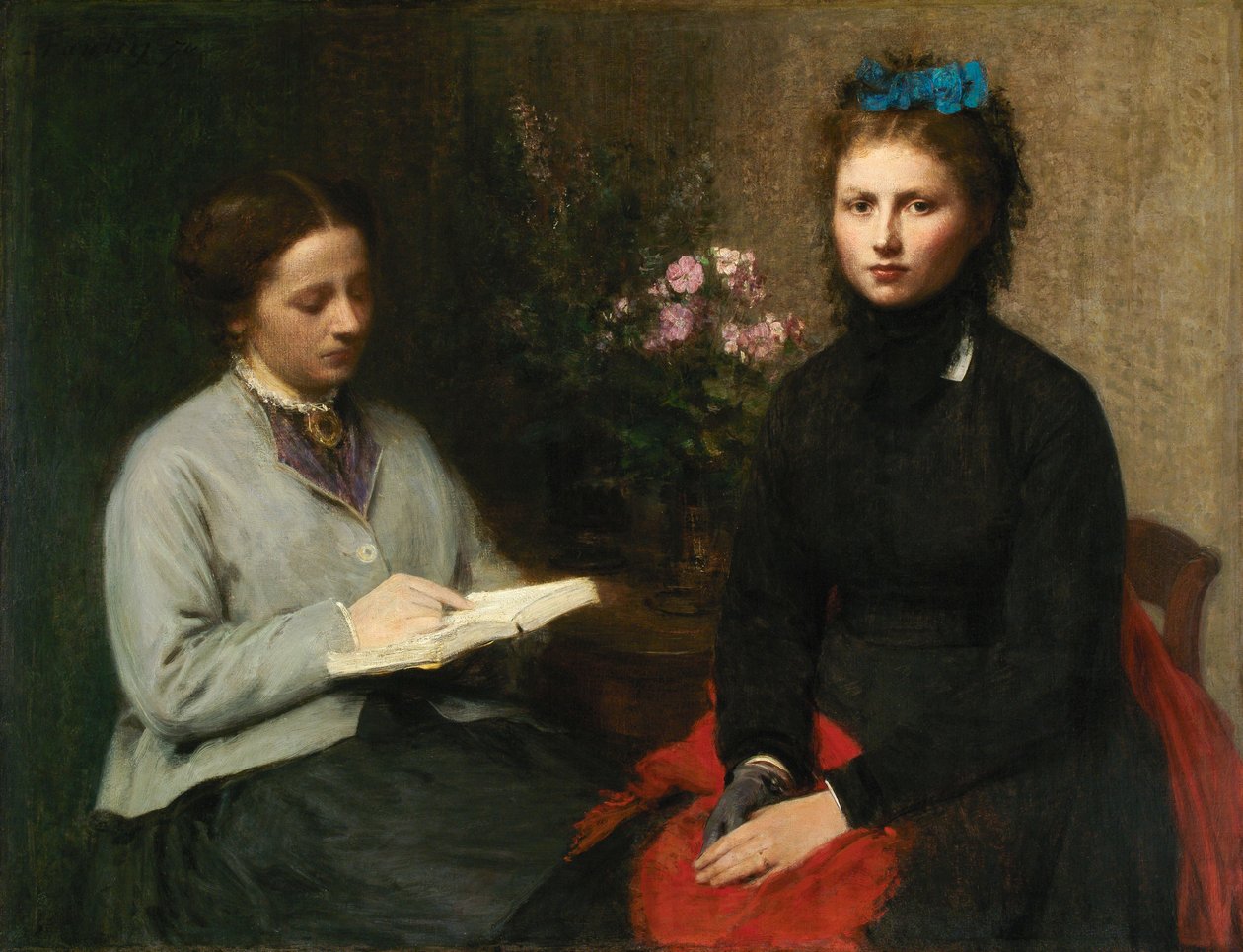 La Lecture - Ignace Henri Jean Fantin Latour
