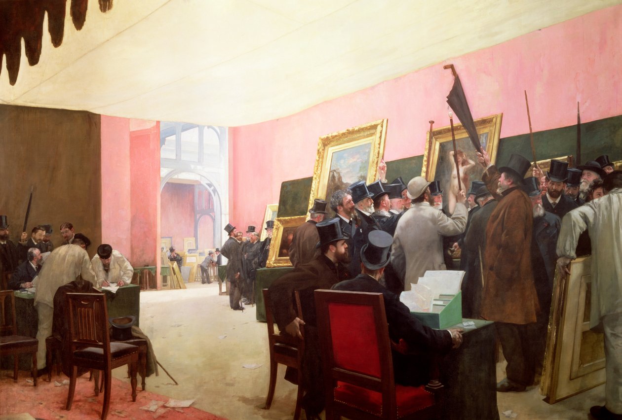 Une Réunion des Juges du Salon des Artistes Français, 1885 - Henri Gervex