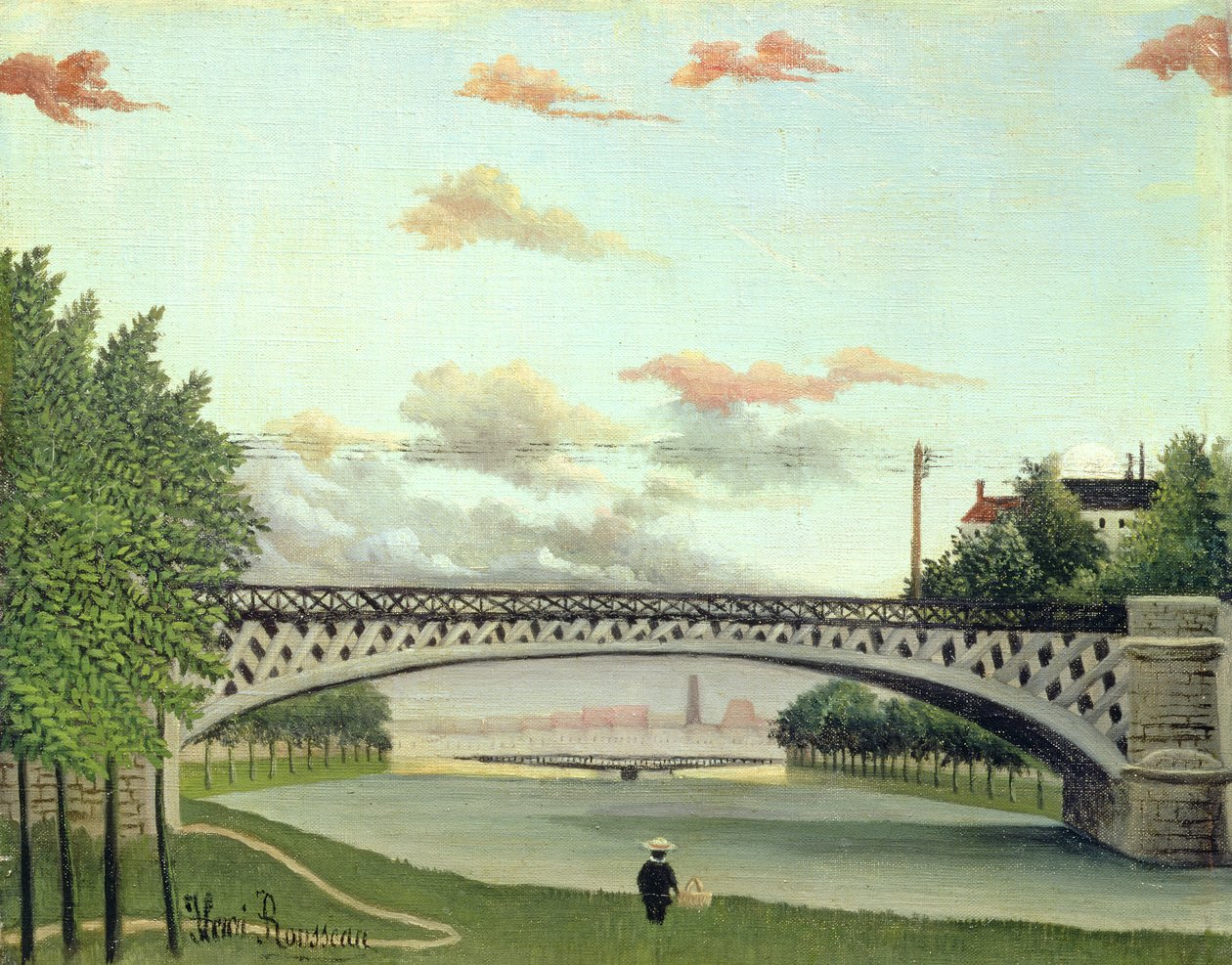 Le pont de Charenton, France - Henri Rousseau