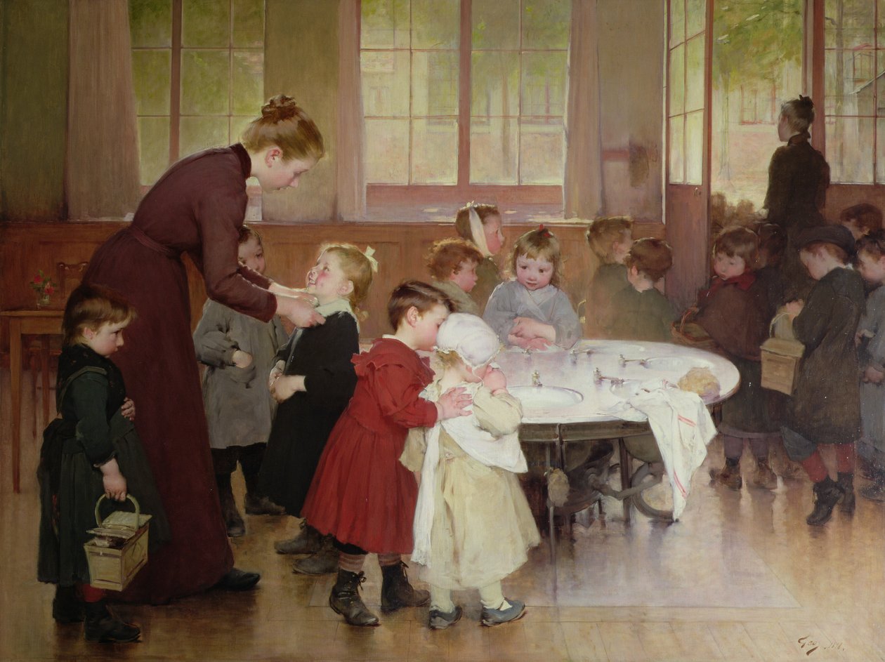 École maternelle, 1898 - Henri Jules Jean Geoffroy