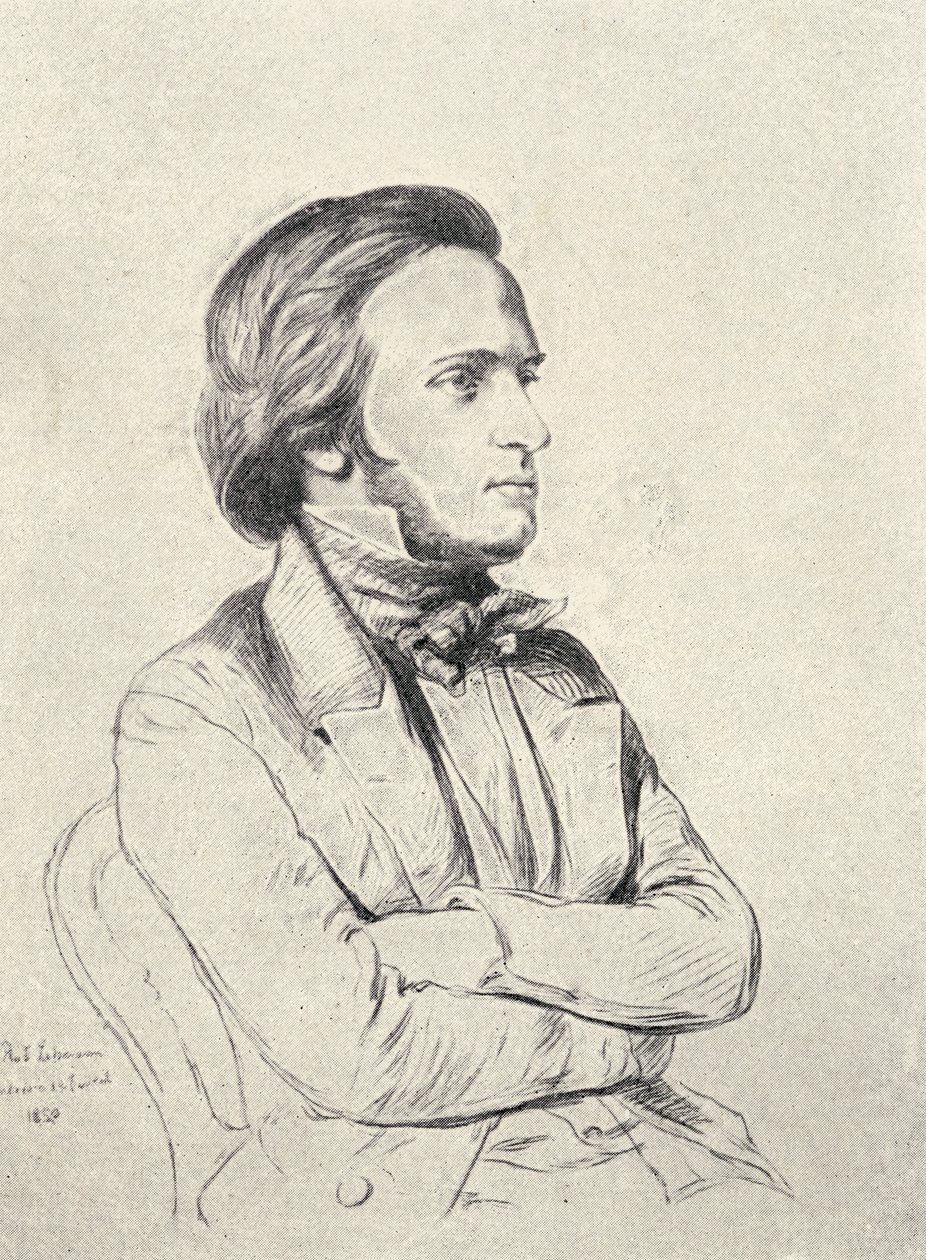 Wilhelm Richard Wagner en 1850 - Henri Lehmann