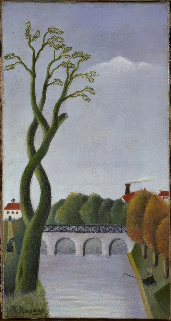 Le pont - Henri Rousseau
