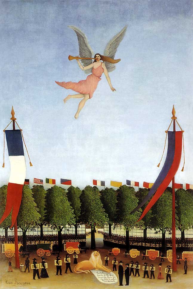 La Liberté invitant les artistes - Henri Rousseau