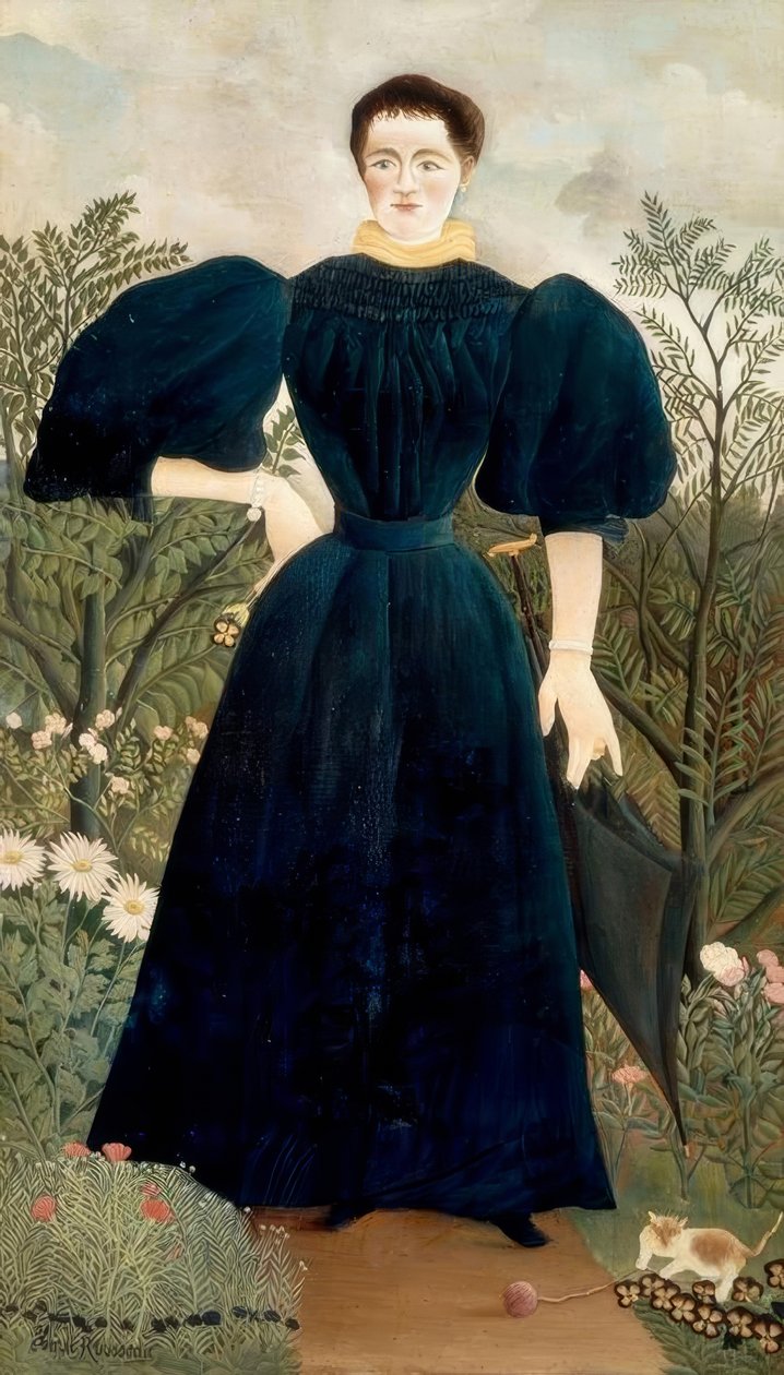 Portrait de femme - Henri Rousseau