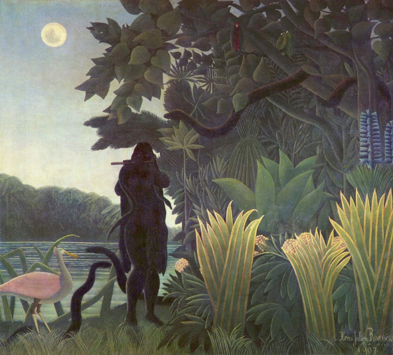 Charmeuse de serpents - Henri Rousseau