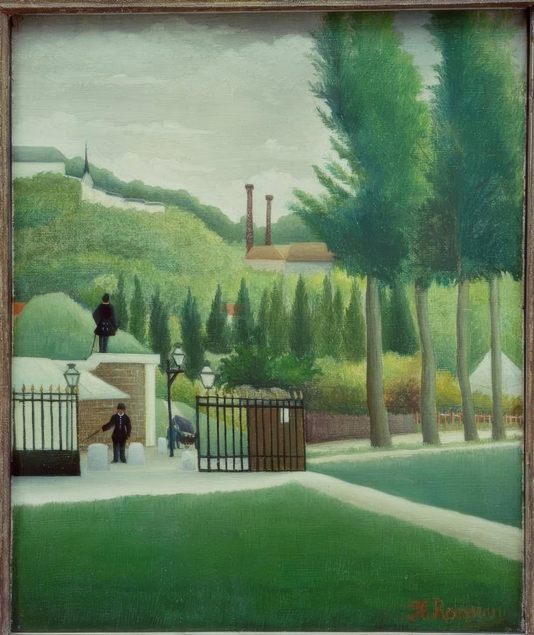 Poste de péage - Henri Rousseau