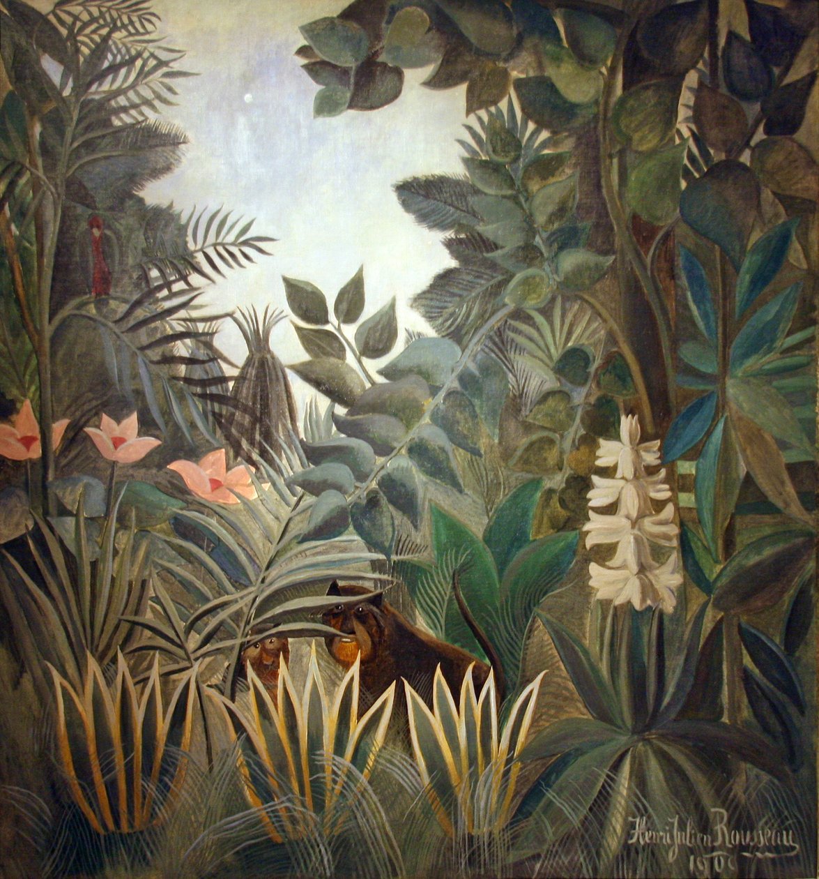 La Jungle équatoriale - Henri Rousseau