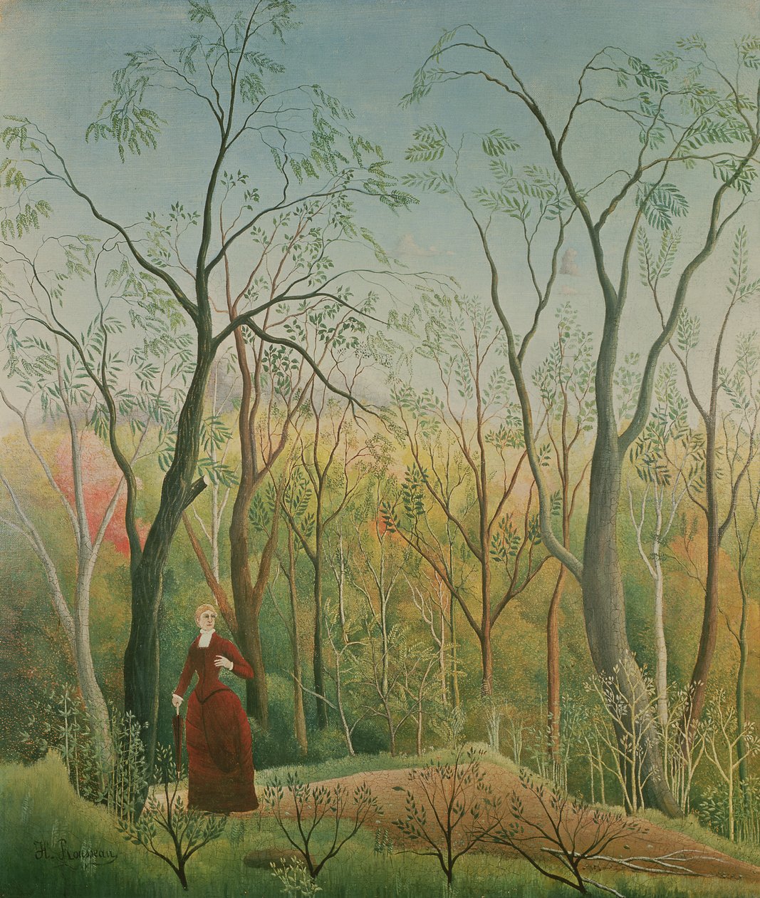 La Promenade dans la Forêt, 1886-90 - Henri Rousseau