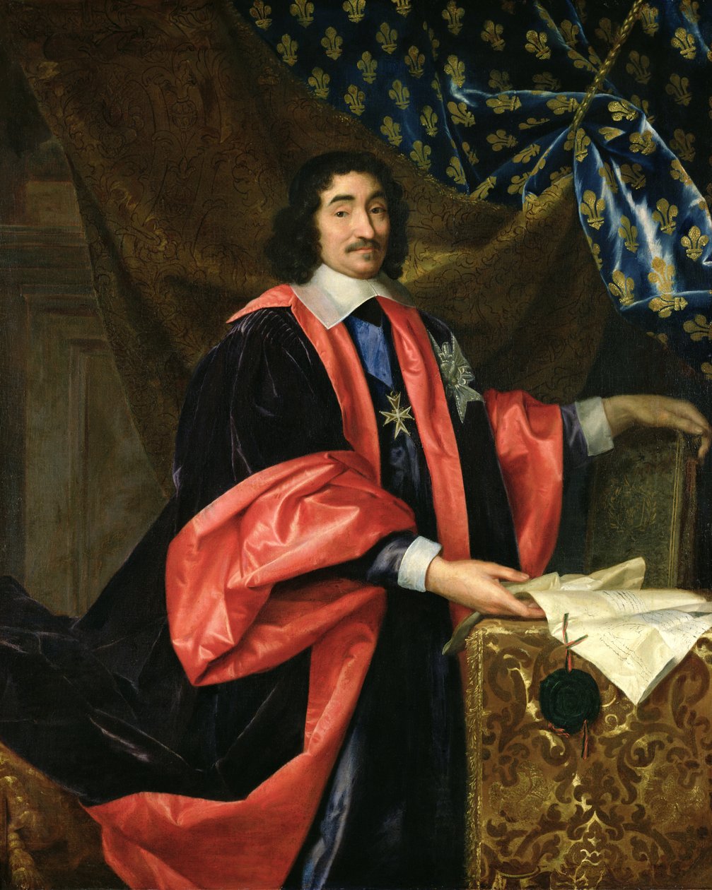 Pierre Séguier (1588-1672) Chancelier de France, vers 1668 - Henri Testelin