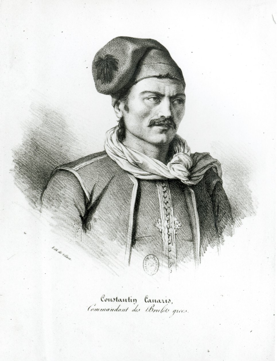 Constantin Kanaris (1790-1877) - Henri Villain