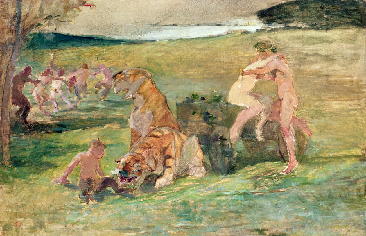 Allégorie, la Source de la Vie, 1883 - Henri de Toulouse Lautrec