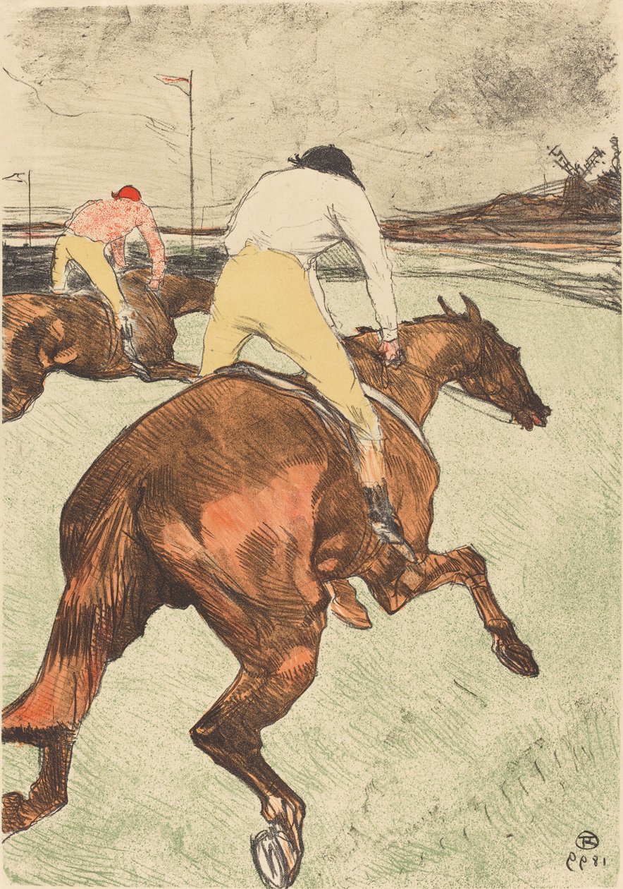 Le Jockey - Henri de Toulouse Lautrec