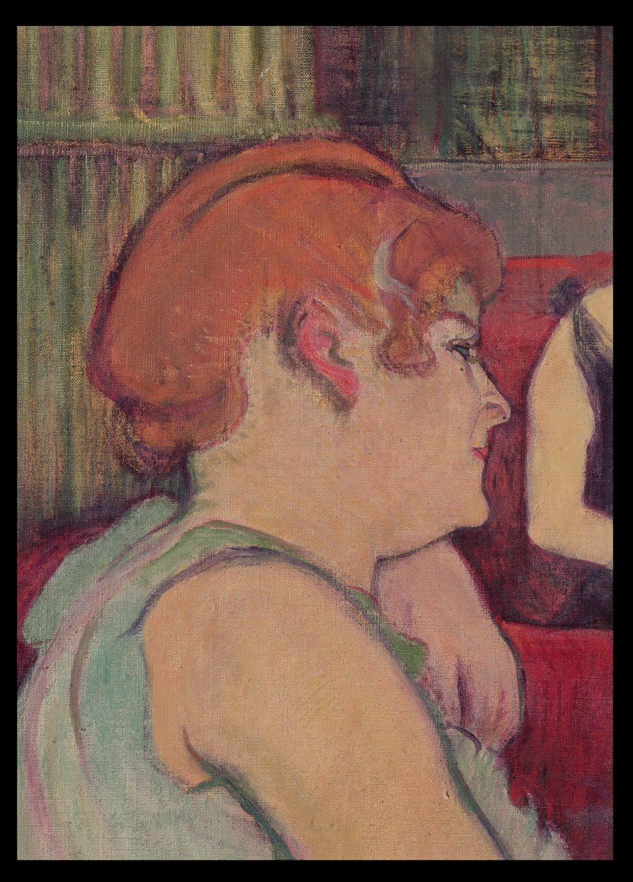 Dans le salon de la rue des Moulins, (détail) d