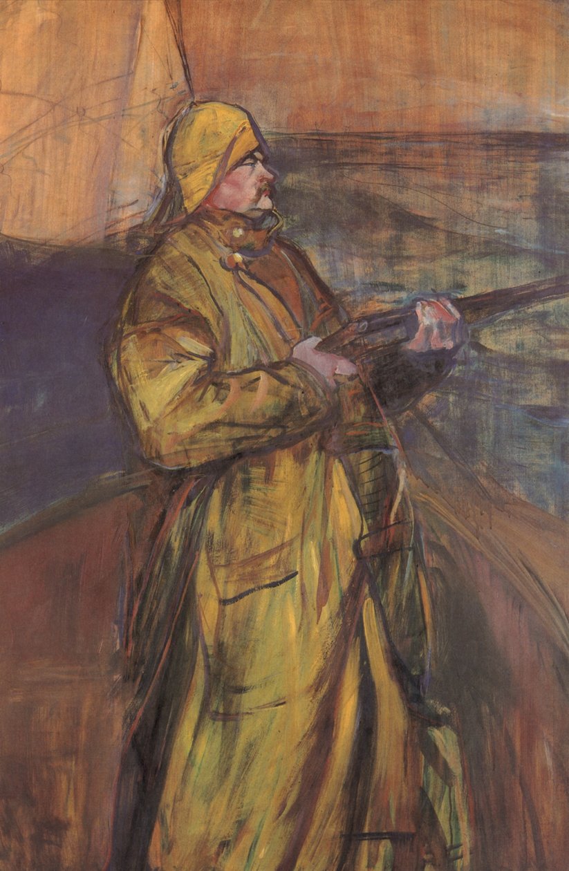 Maurice Joyant dans la baie de Somme - Henri de Toulouse Lautrec