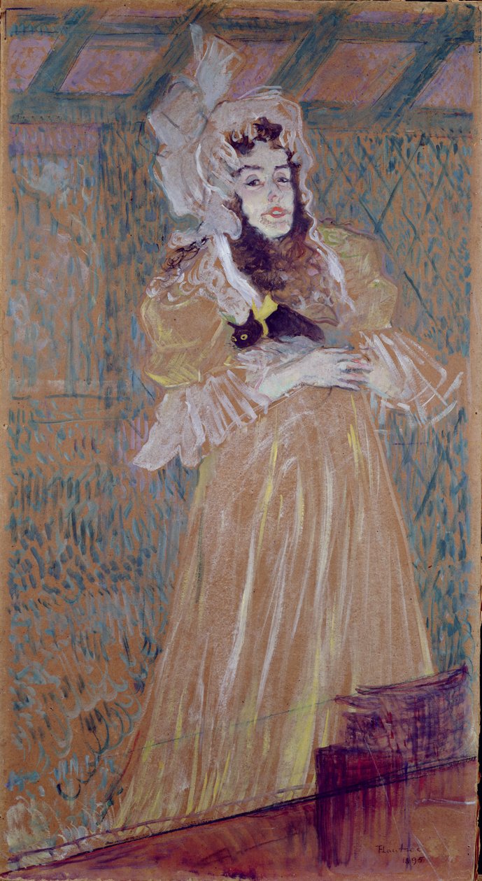 Mademoiselle May Belfort, 1895 - Henri de Toulouse Lautrec