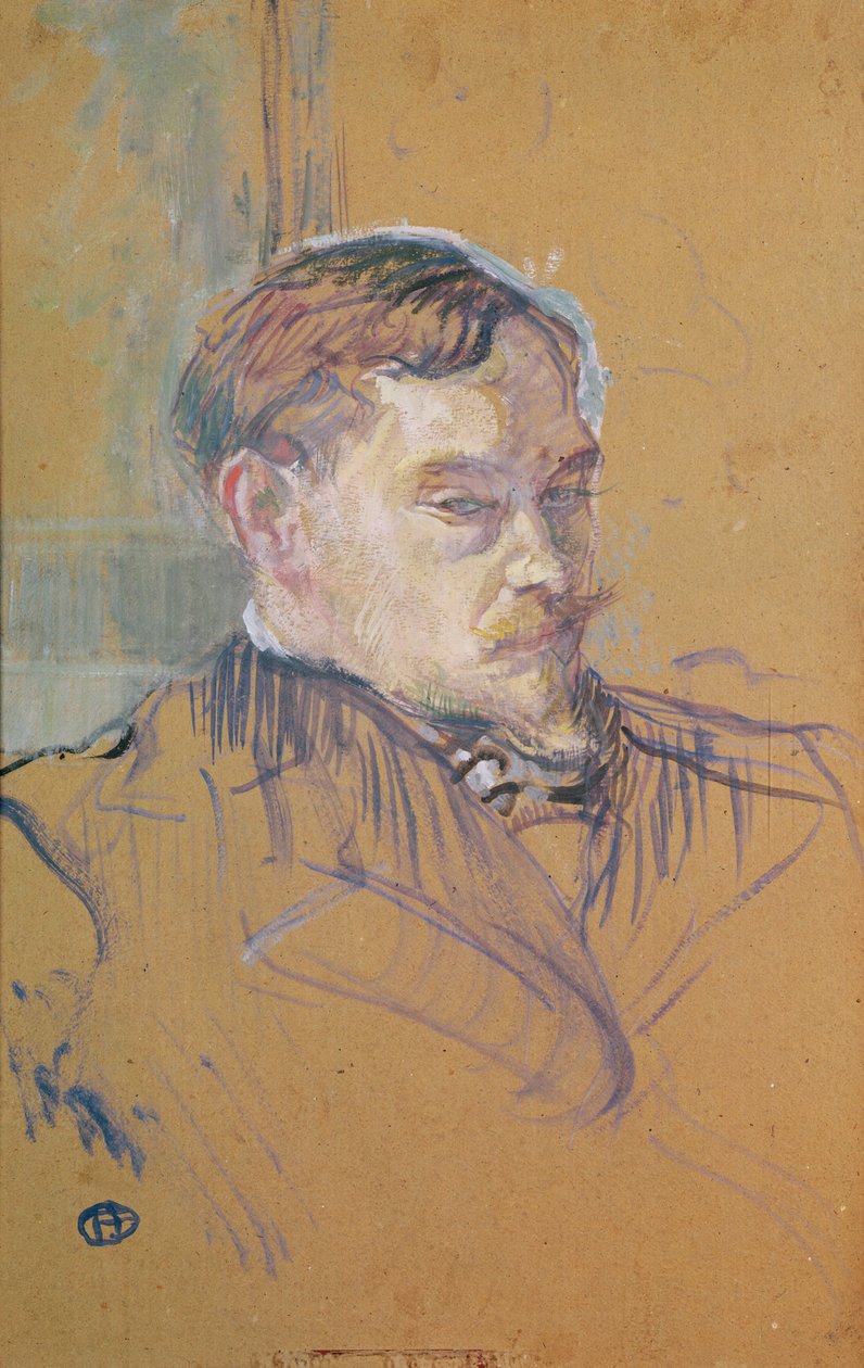 Monsieur Romain Coolus - Henri de Toulouse Lautrec