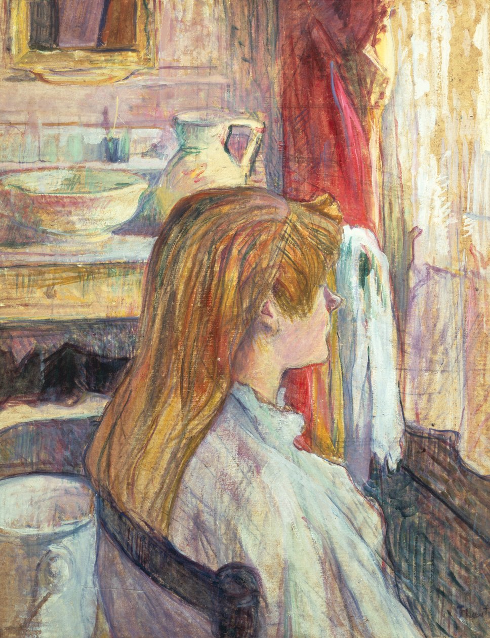 Femme à la fenêtre, 1893 - Henri de Toulouse Lautrec