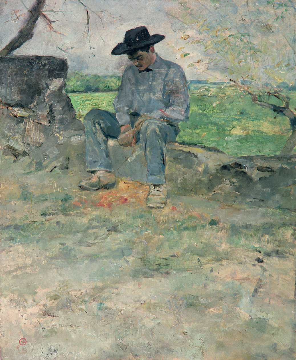 Jeune Routy à Celeyran, 1882 - Henri de Toulouse Lautrec