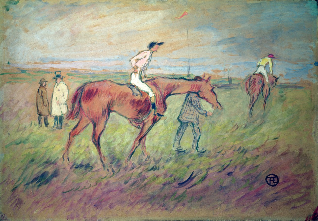 Aux courses - Henri de Toulouse Lautrec