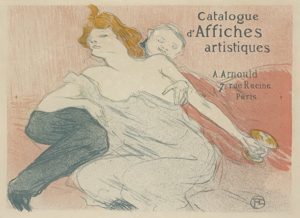 Débauché, 1896 - Henri de Toulouse Lautrec