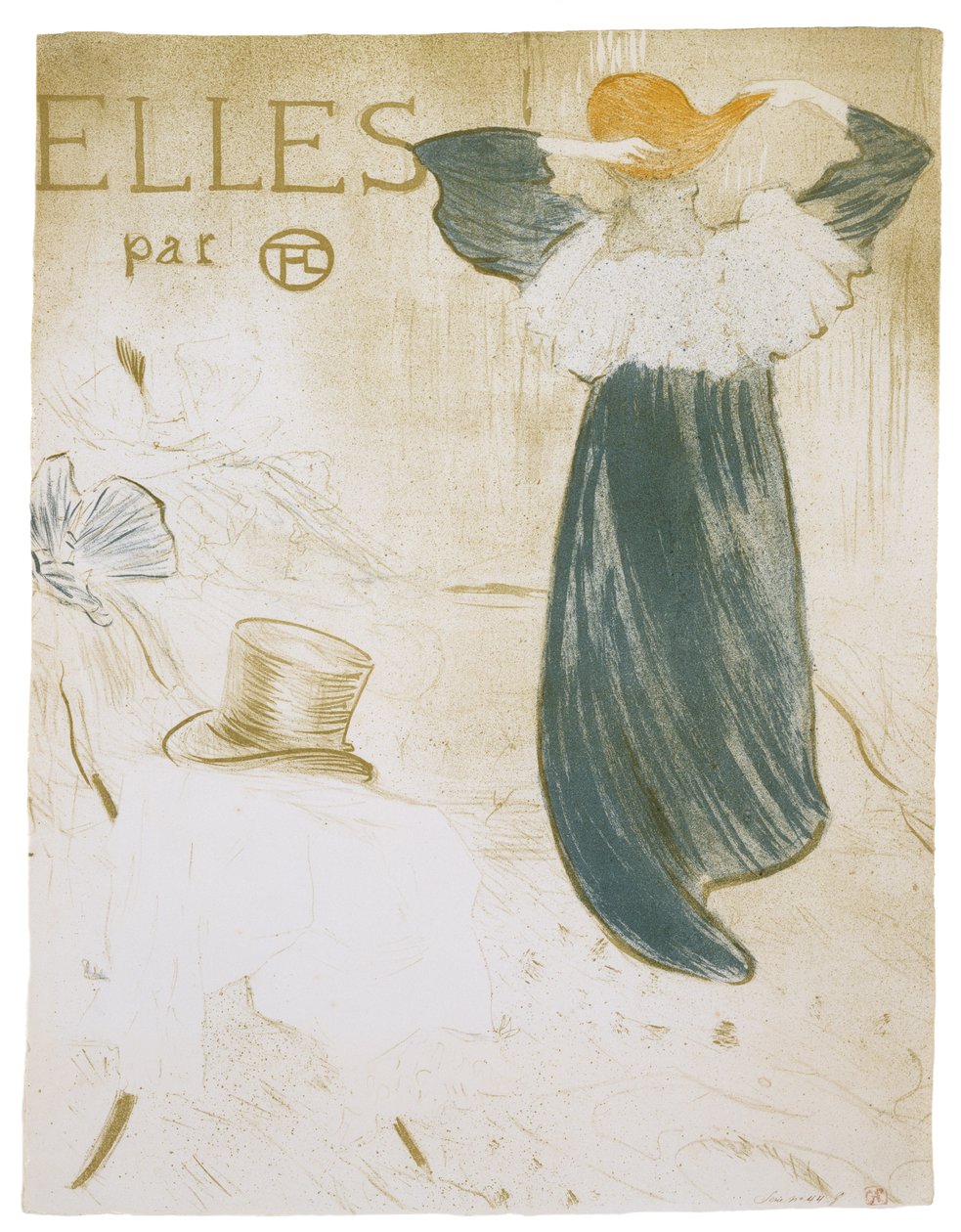 Frontispice de Elles, 1896 - Henri de Toulouse Lautrec