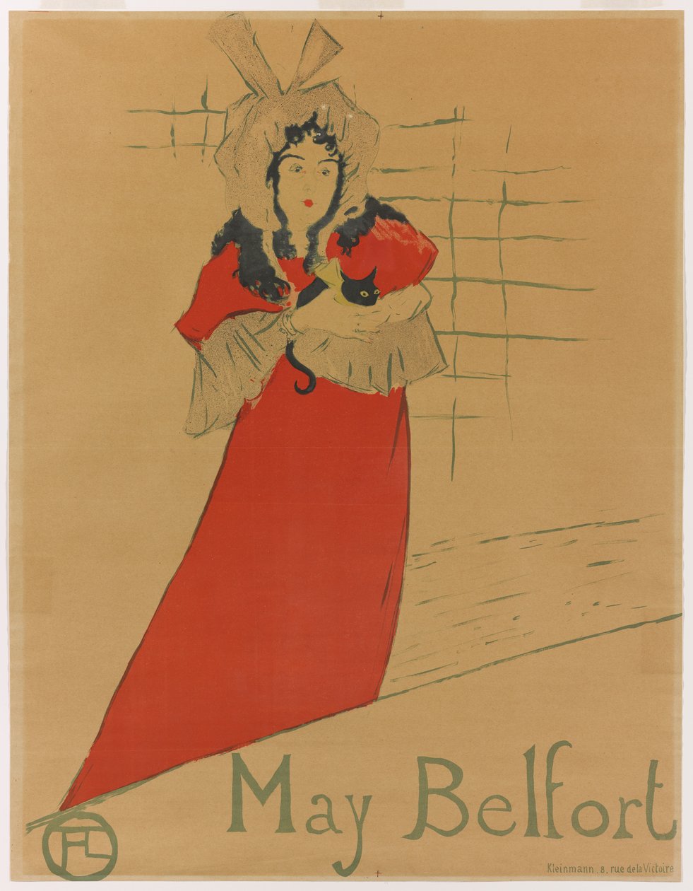May Belfort, 1895 - Henri de Toulouse Lautrec