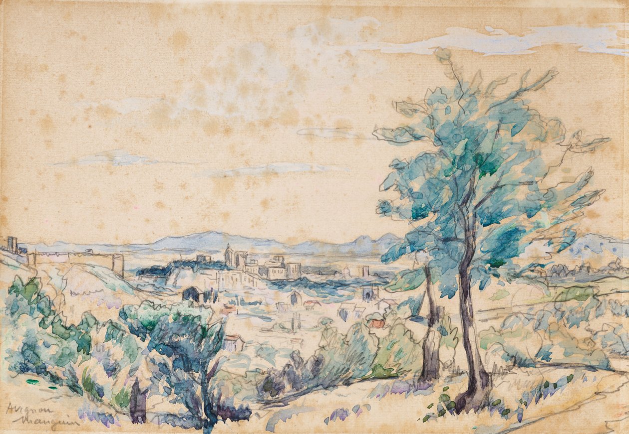 Palais des Papes - Avignon - Henri Charles Manguin
