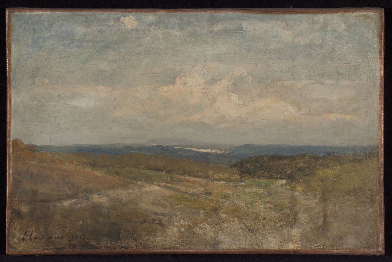 Paysage de collines - Henri Joseph Harpignies