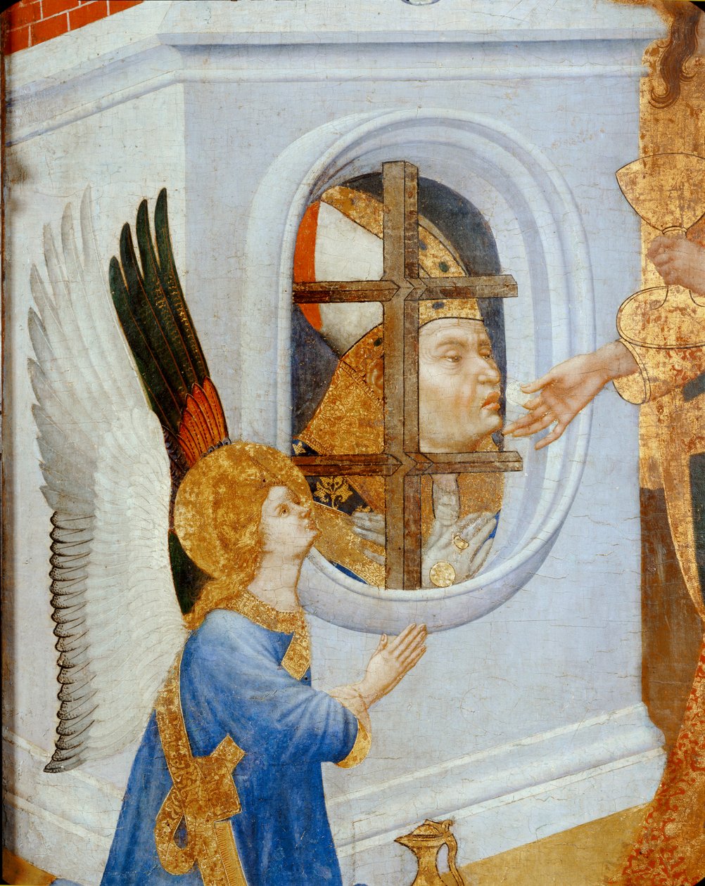 Autel de Saint Denis : Communion et martyre ... - Henri Bellechose