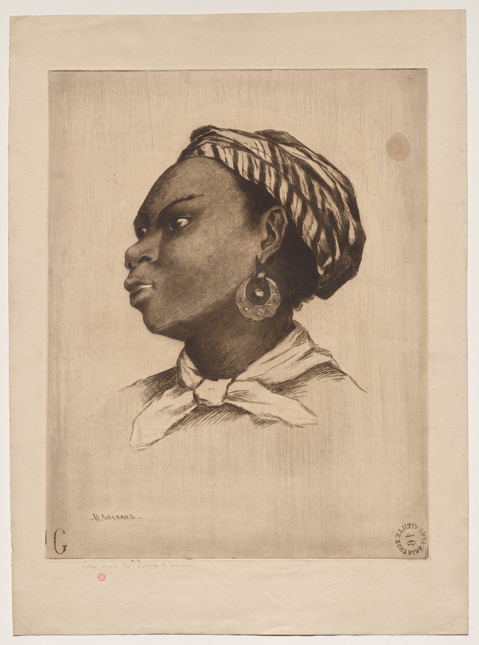 Une femme africaine, d