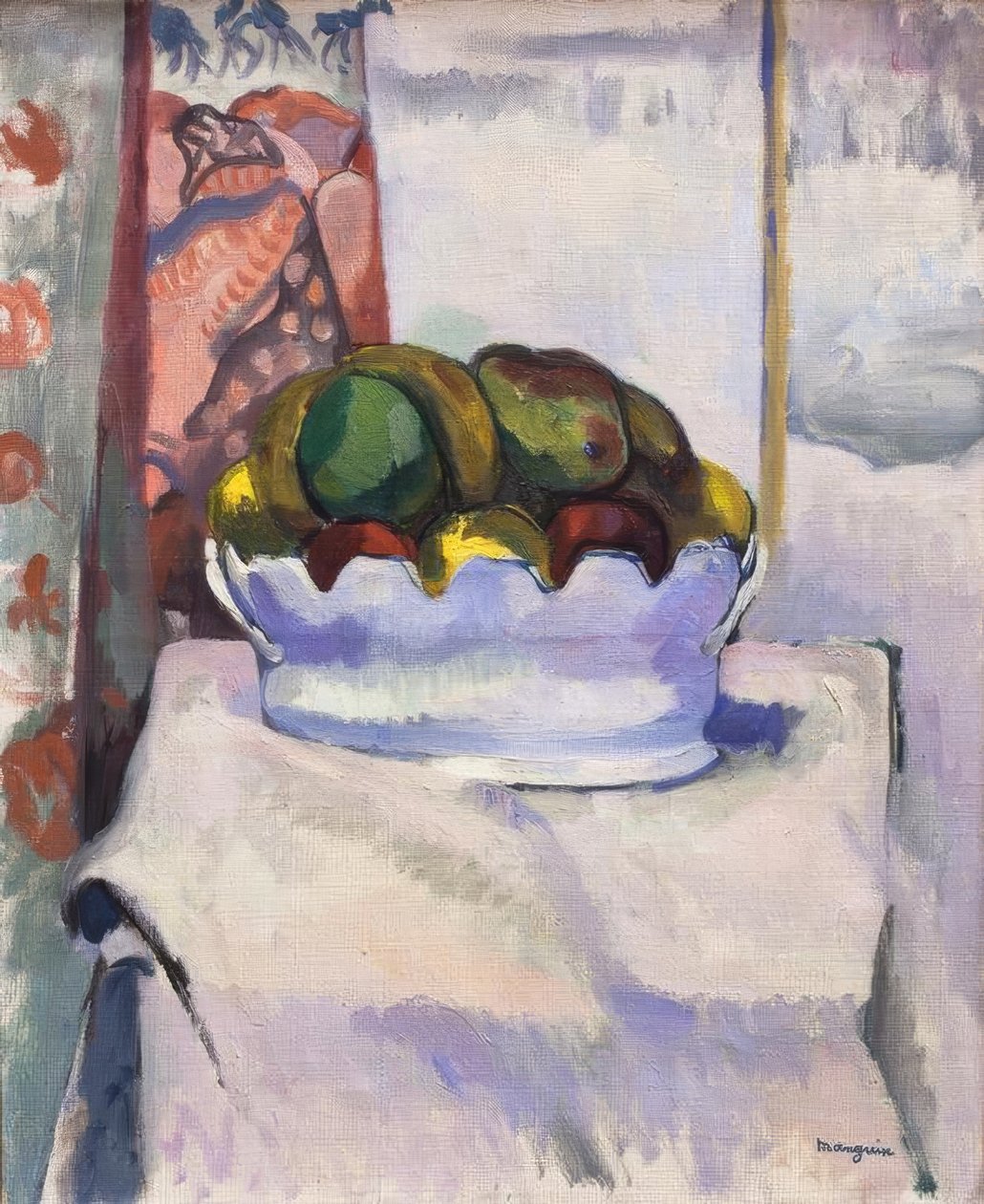 Fruits et Moustier (vaisselle en terre cuite) - Henri Charles Manguin